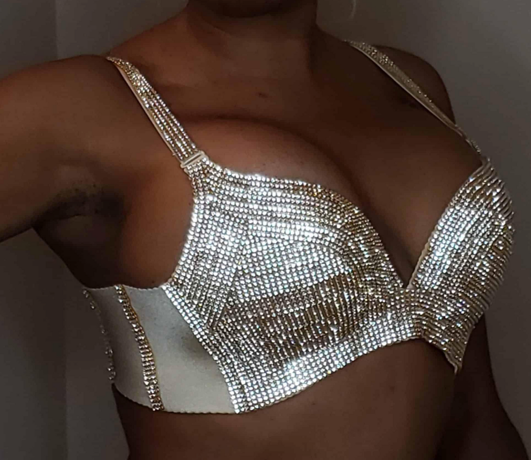 Sparkle and Shine: Rhinestone Bra Styles for You