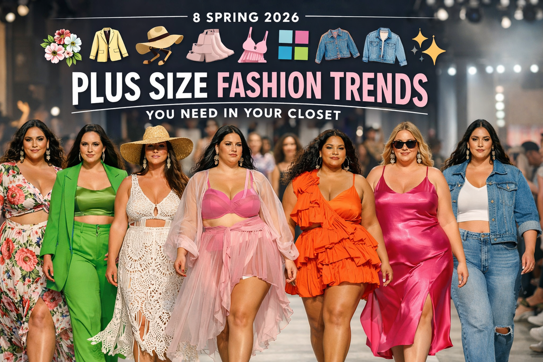 8 Spring 2026 Plus Size Fashion Trends You Need in Your Closet