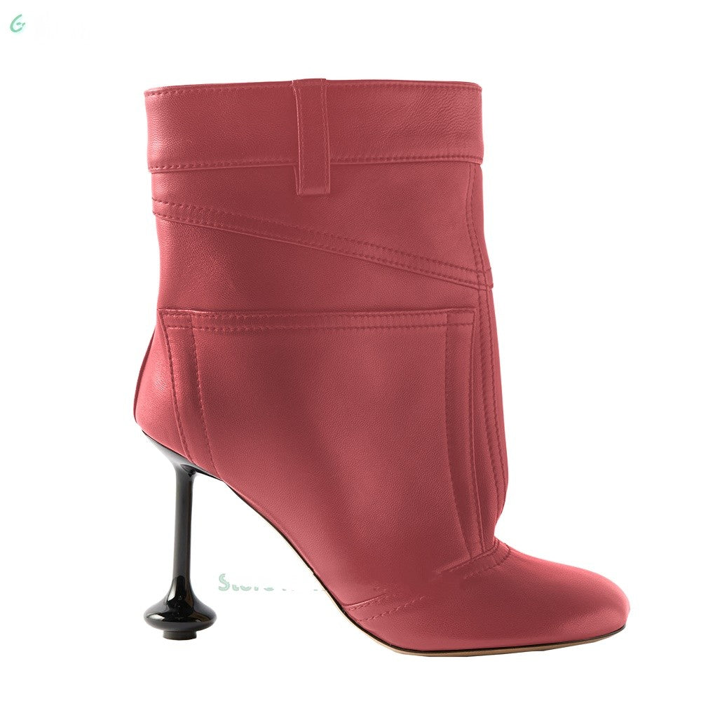 Oversized Slouch Calf or Ankle Boots