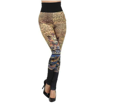 Tribal High Waist Leggings- Prima Dons and Donnas