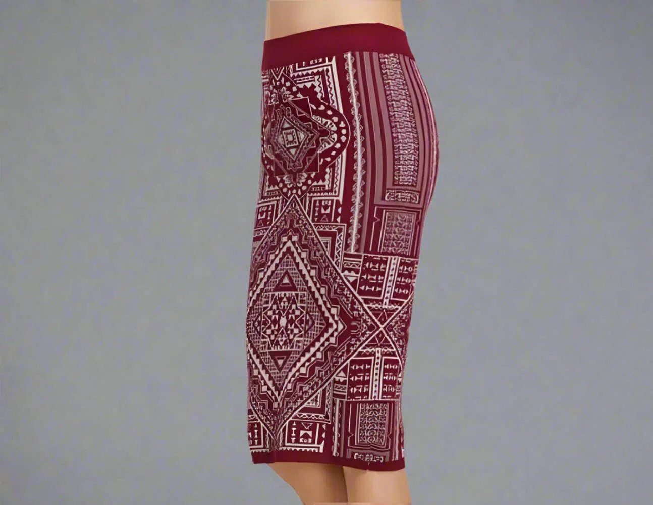 Florenza Knit Midi Skirt- Prima Dons and Donnas