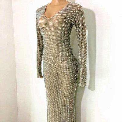 Beyonce Crystal Dress