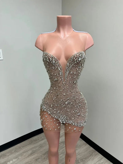 Luxury Mini Crystal Dress