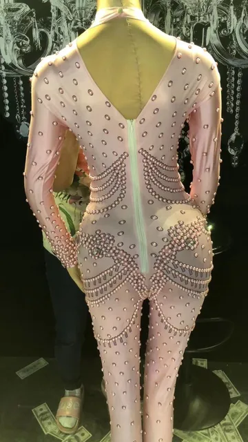 Crystal Gourdy Custom Jumpsuit