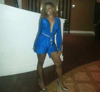 Sara Sexy Playsuit Romper- Prima Dons and Donnas