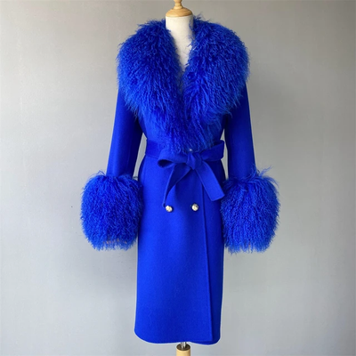 Trench Fur Collar Coat