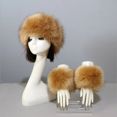 Faux Fur Accessories Set