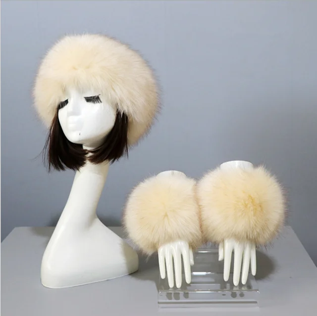 Faux Fur Accessories Set