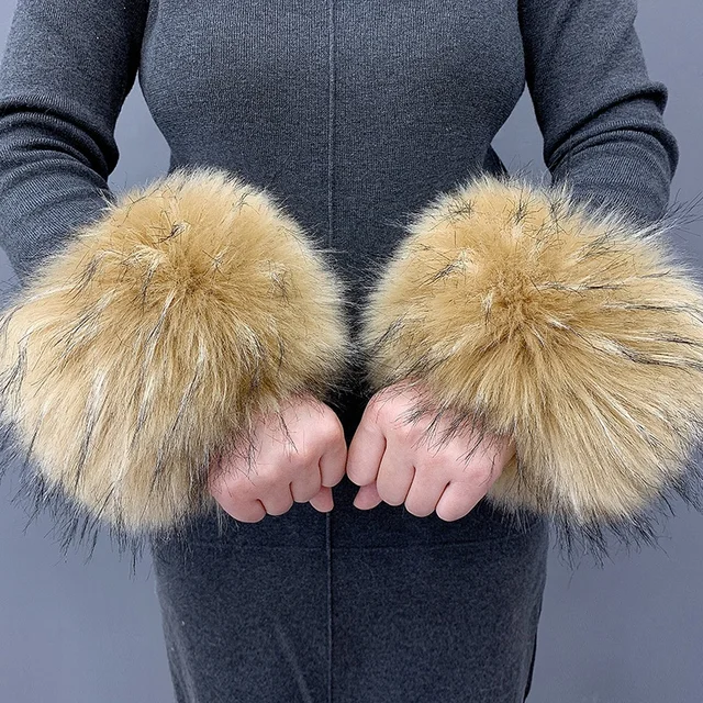 Faux Fur Accessories Set