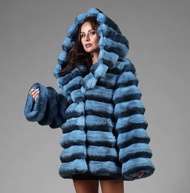 Chinchilla Faux Fluffy Waist Jacket