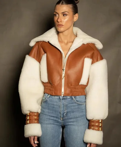 Faux Shearling Coat