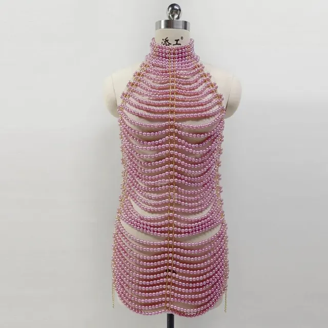 Pearl Chain Dress