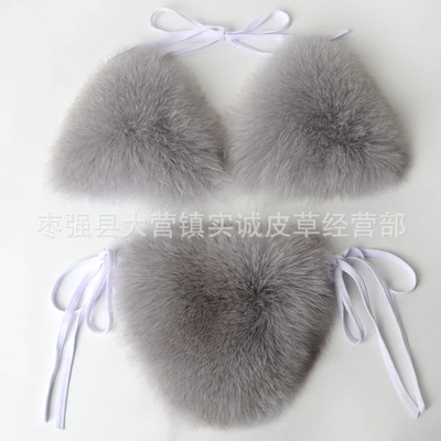 Multi Wear Fur Bikini (Ready to Ship)