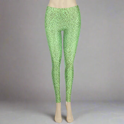Leopaord Shiny Leggings- Prima Dons and Donnas