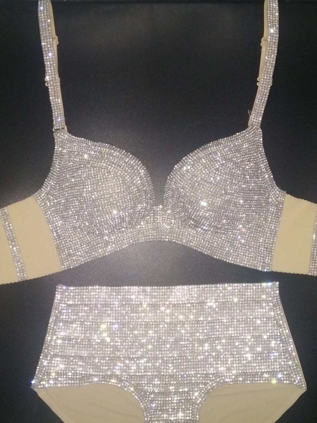 DIY Rhinestone Bra Tutorial - Personalizing Your Lingerie with