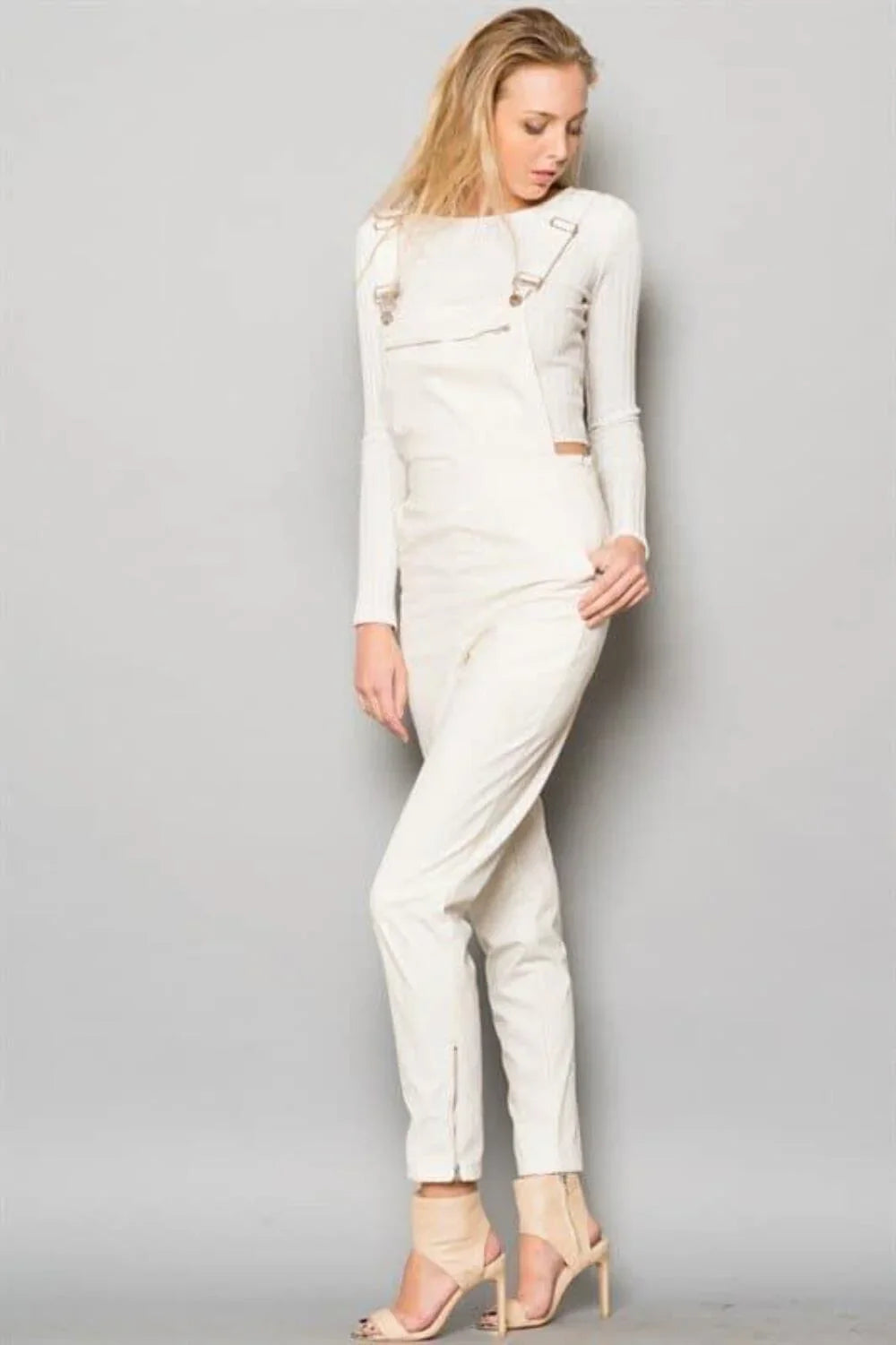 Ghost Metallic Overalls Jumpsuit- Prima Dons and Donnas