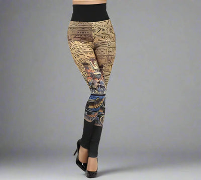 Tribal High Waist Leggings- Prima Dons and Donnas