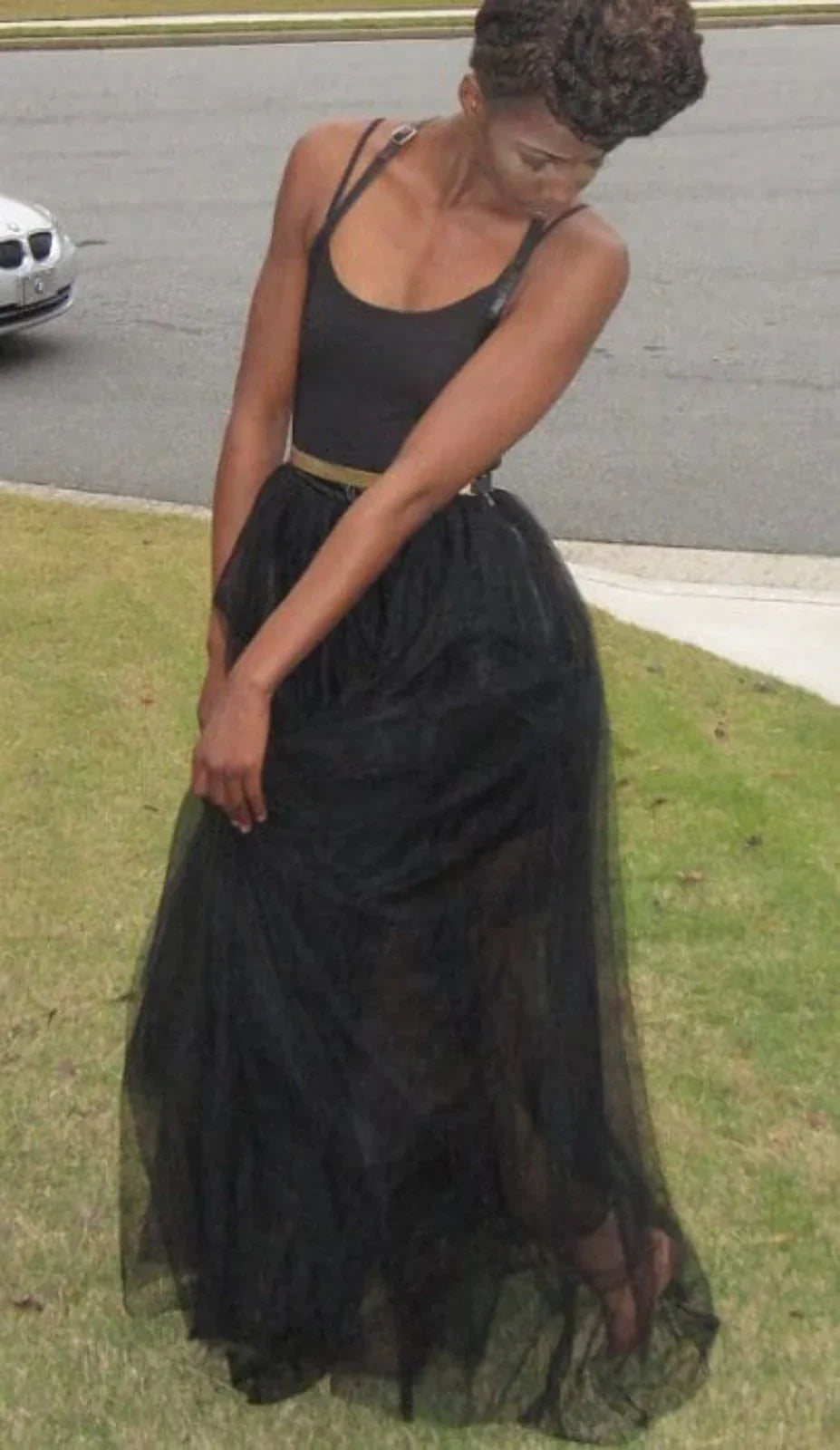 Tulle Skirt with Suspenders- Prima Dons and Donnas