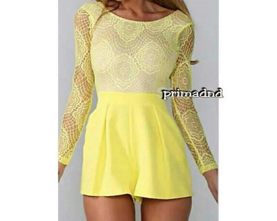 Monica Shorts Romper- Prima Dons and Donnas