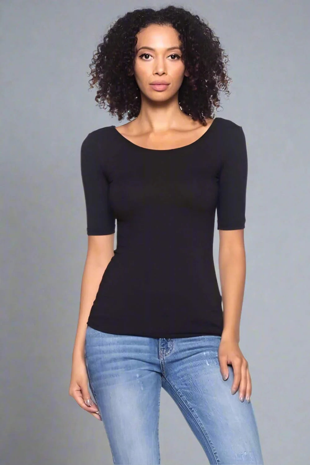 Beck Scoop Neck Shirt- Prima Dons and Donnas
