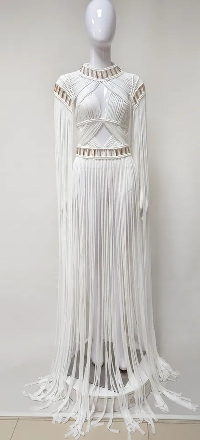 Fringes Dress Cover Up (Ready to Ship)