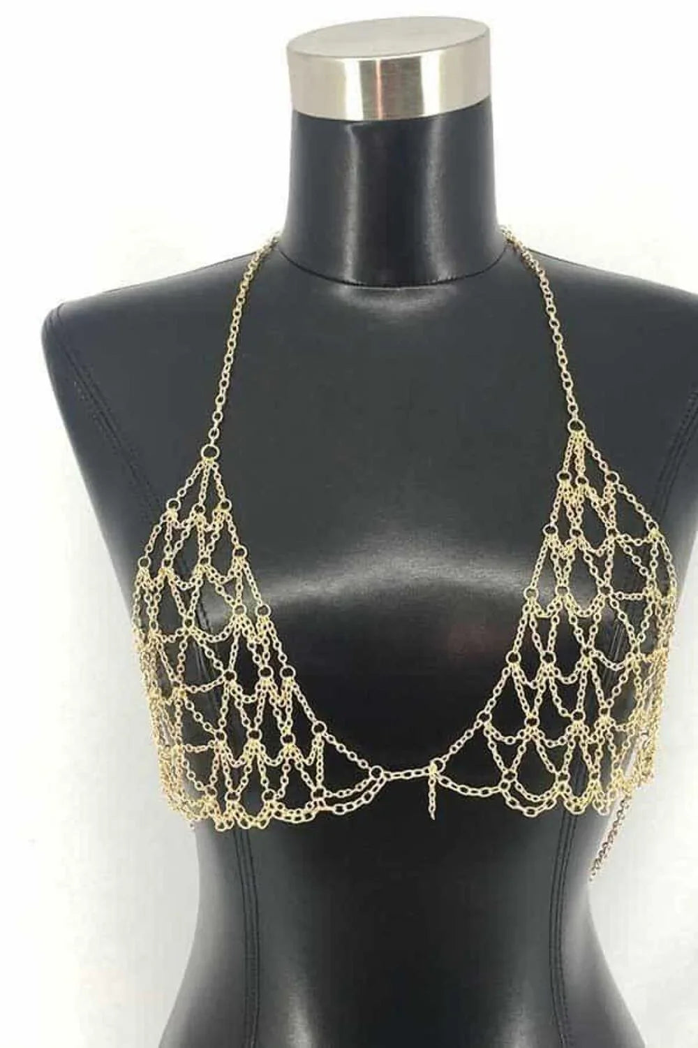 Diamond Metal Bra - Adjustable Fashion Bra With Unique Diamond Design