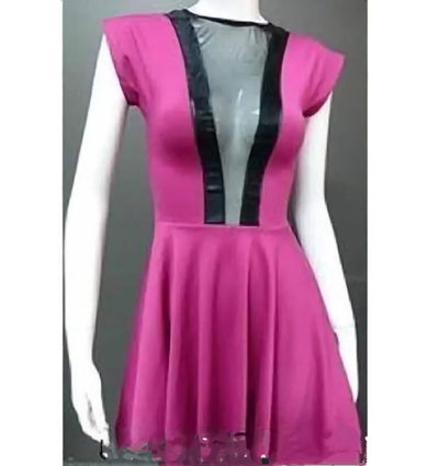 Mesh Baby Doll Dress- Prima Dons and Donnas