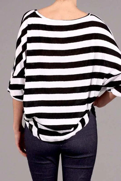 Striped Crop Top- Prima Dons and Donnas