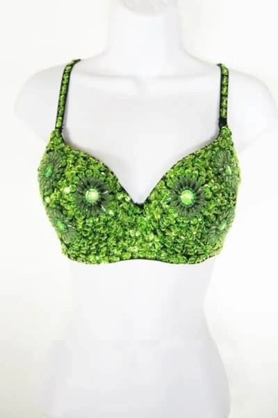 Sequin Bra Top- Prima Dons and Donnas