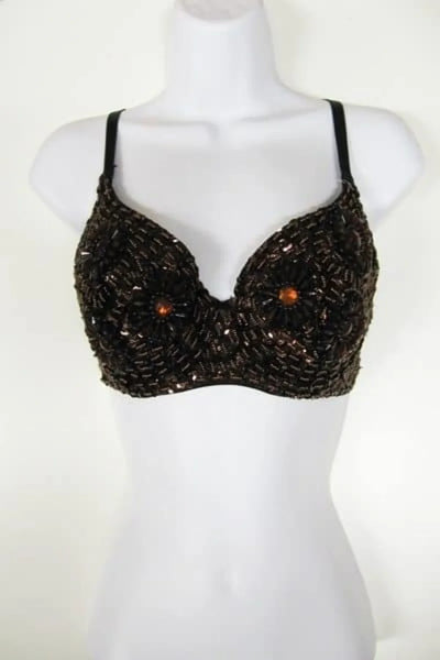Sequin Bra Top- Prima Dons and Donnas
