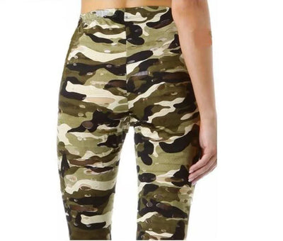 Mesh Army Military Print Leggings- Prima Dons and Donnas