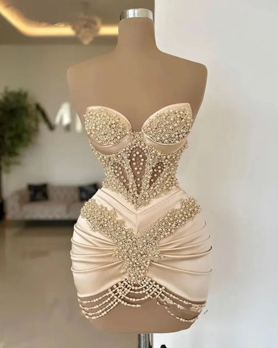 Pearl Crystal Dress