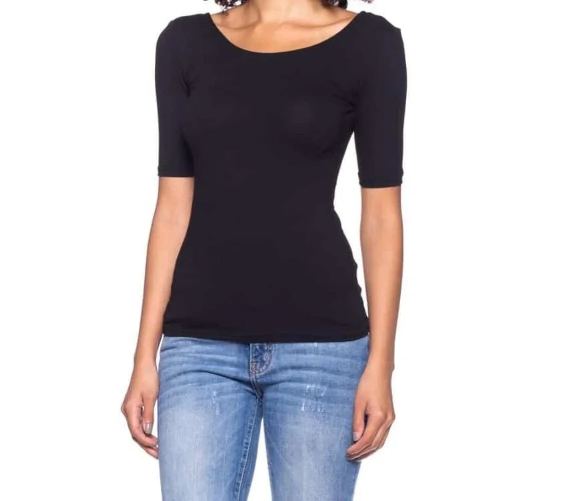 Beck Scoop Neck Shirt- Prima Dons and Donnas
