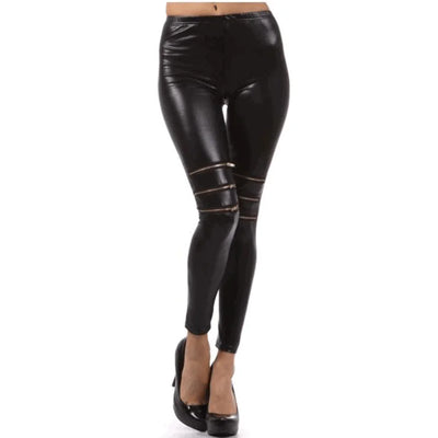 Zipper Leggings- Prima Dons and Donnas
