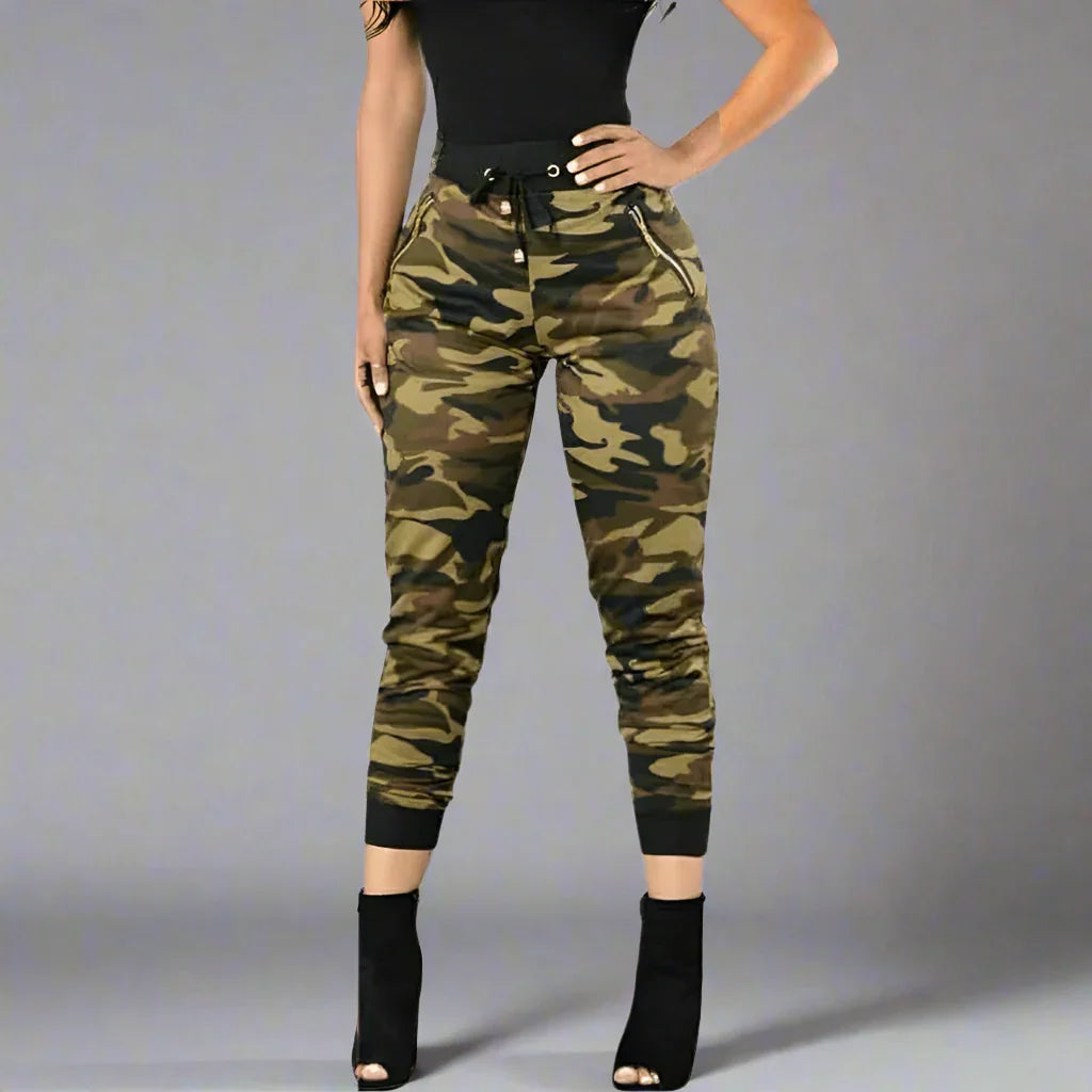 Saultute Camo Jogging Pants- Prima Dons and Donnas