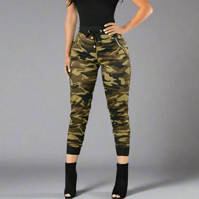 Saultute Camo Jogging Pants- Prima Dons and Donnas