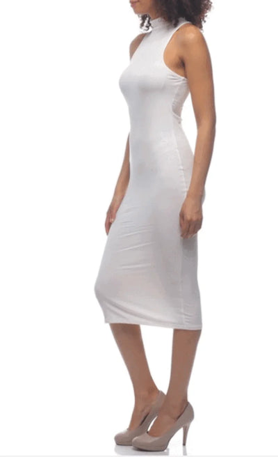 Tut Long Bodycon Dress- Prima Dons and Donnas
