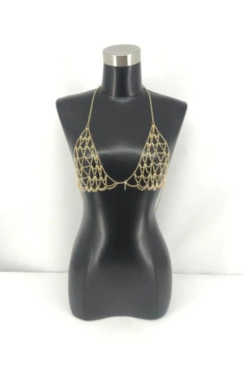Diamond Metal Bra - Adjustable Fashion Bra With Unique Diamond Design