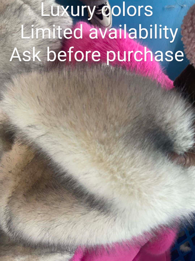 Mink Look Long Fluffy Faux Fur Jacket