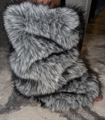 Faux Fur Leg Warmers