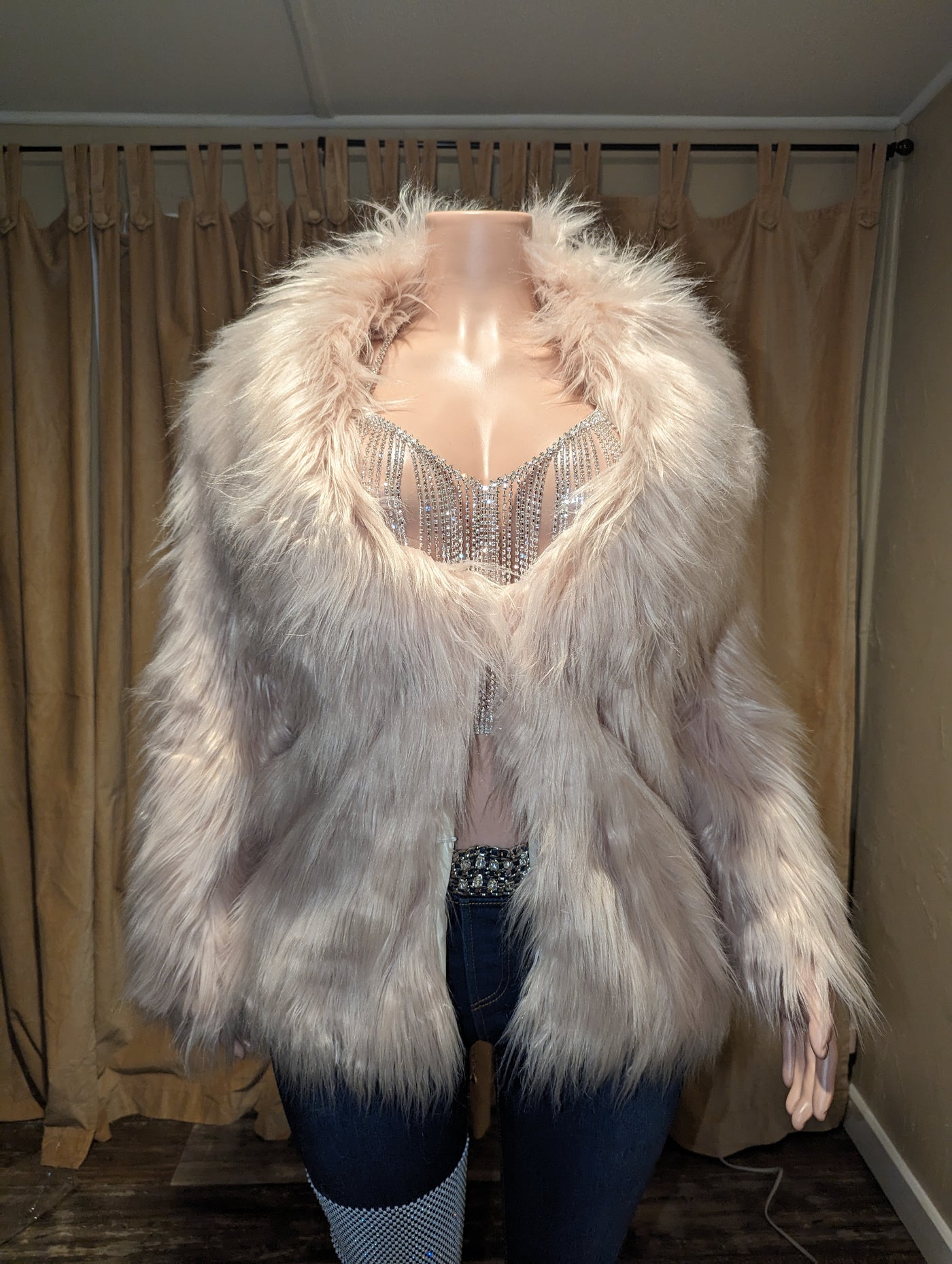 Faux Fur Fluffy Coat