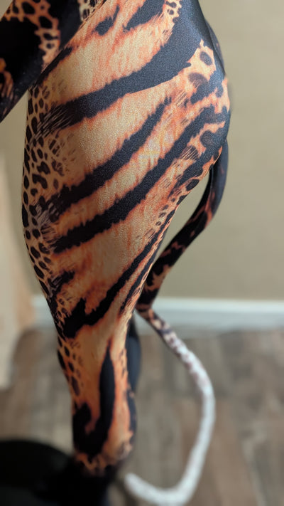 Tiger Jumpsuit Costume