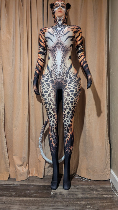 Tiger Jumpsuit Costume