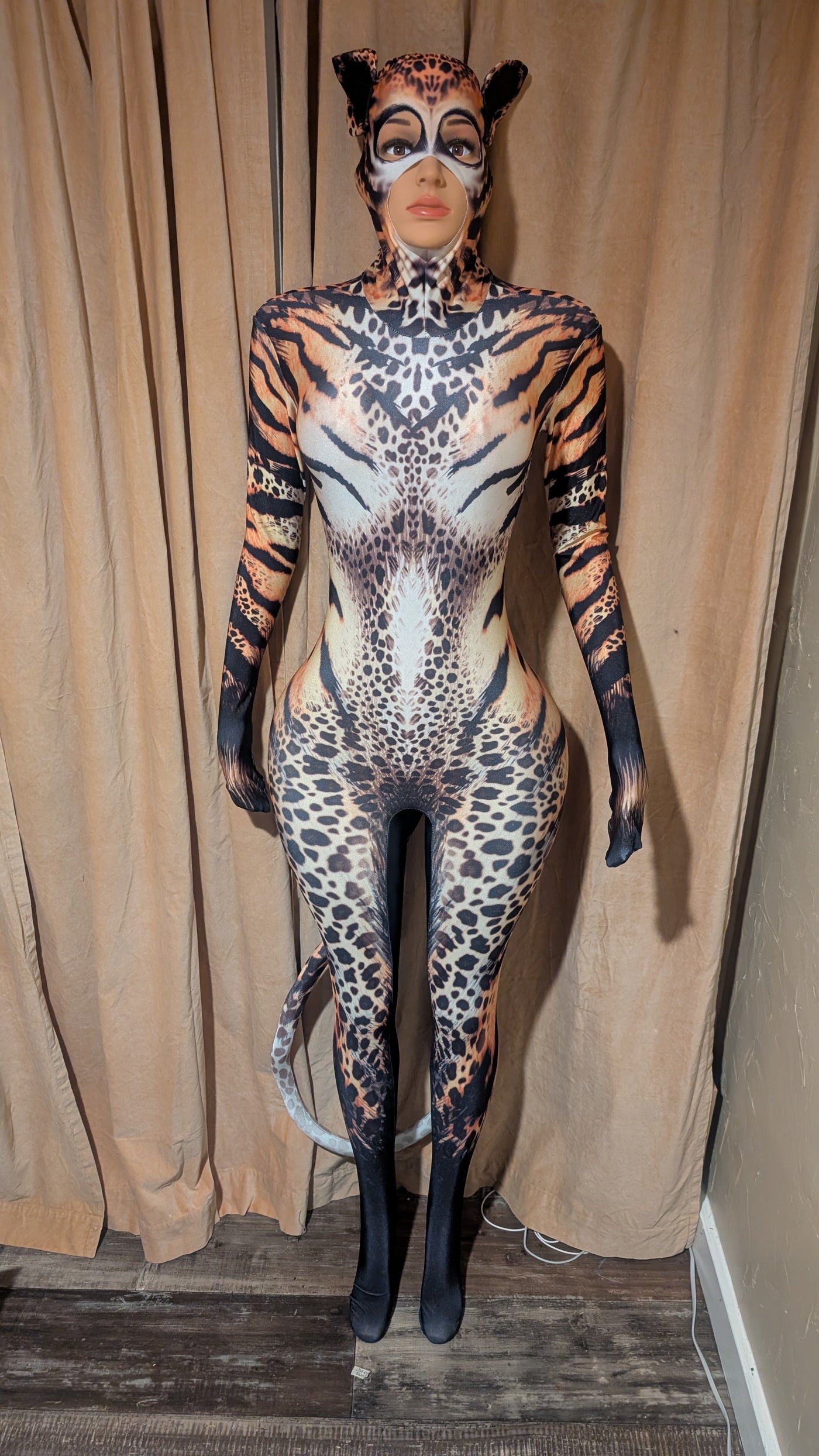 Tiger Jumpsuit Costume