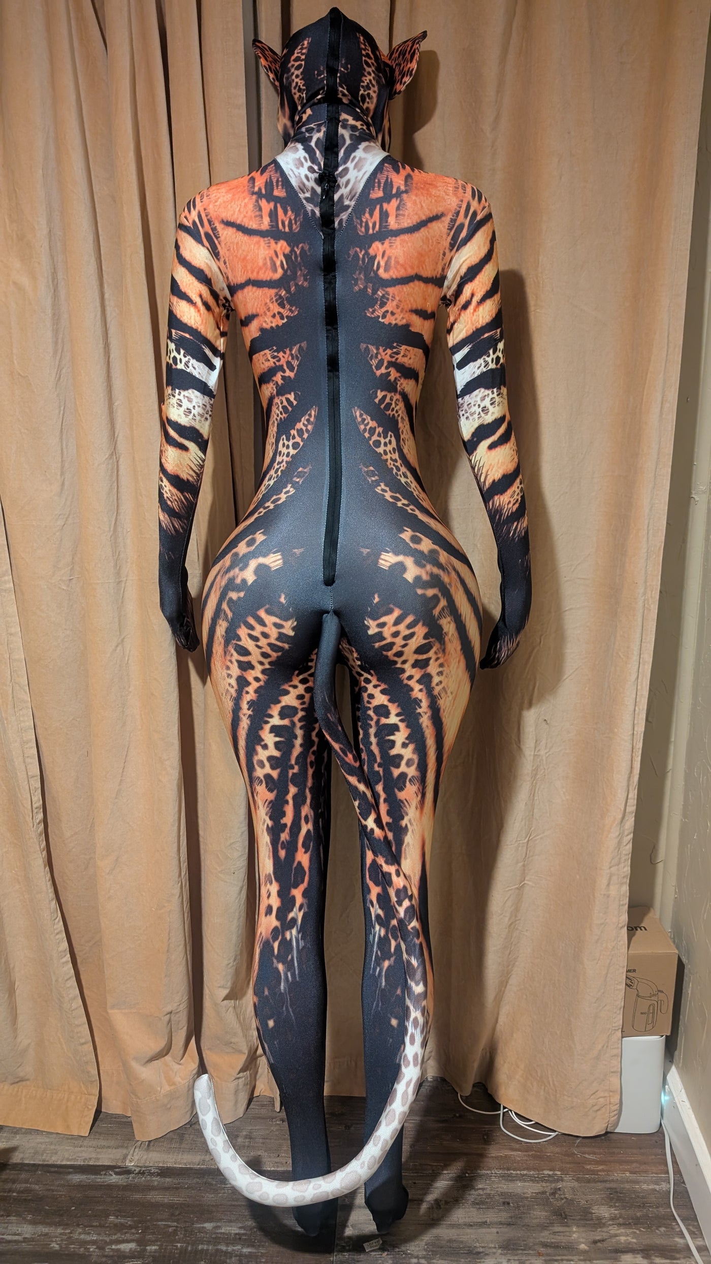 Tiger Jumpsuit Costume