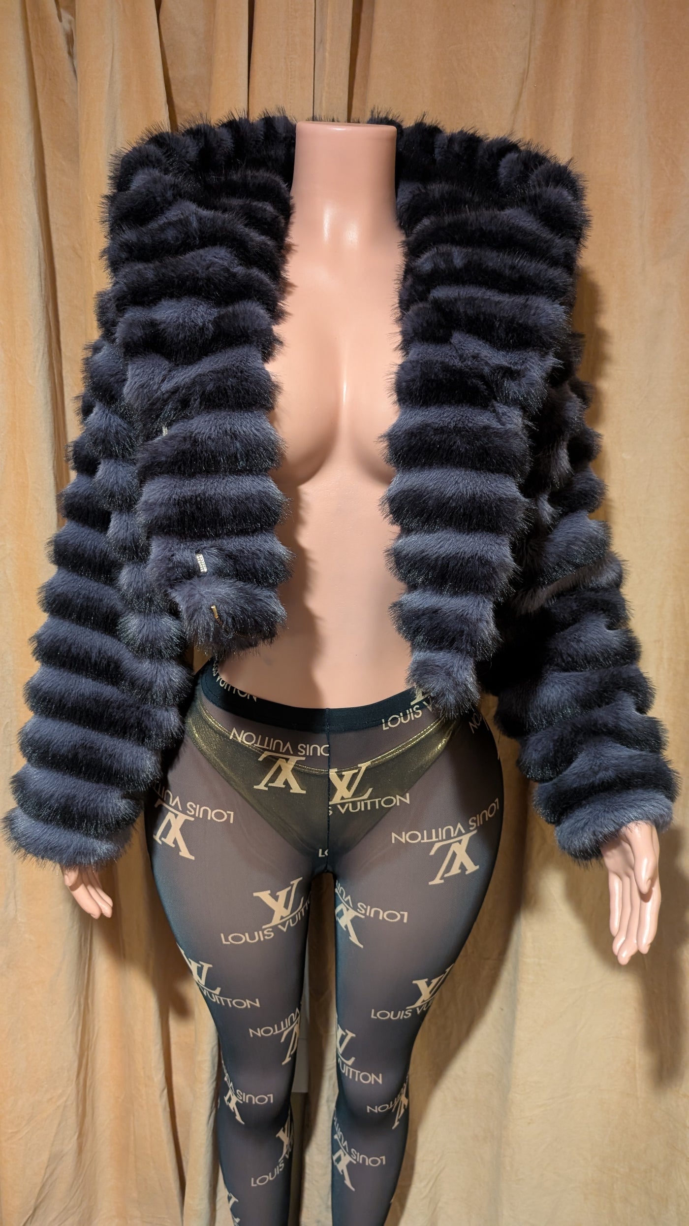 Faux Fur Pants (Ready to Ship)