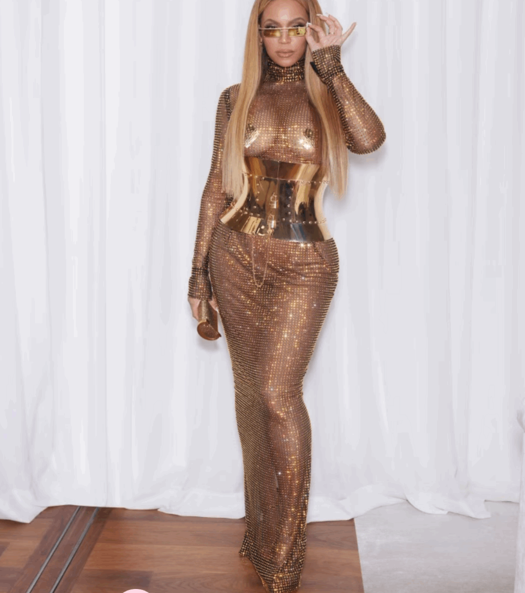Beyonce Crystal Dress – Prima Dons & Donnas