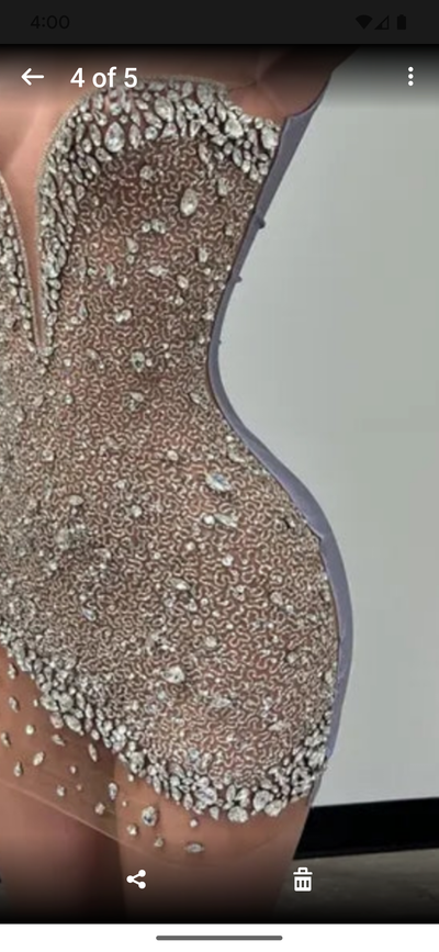 Luxury Mini Crystal Dress