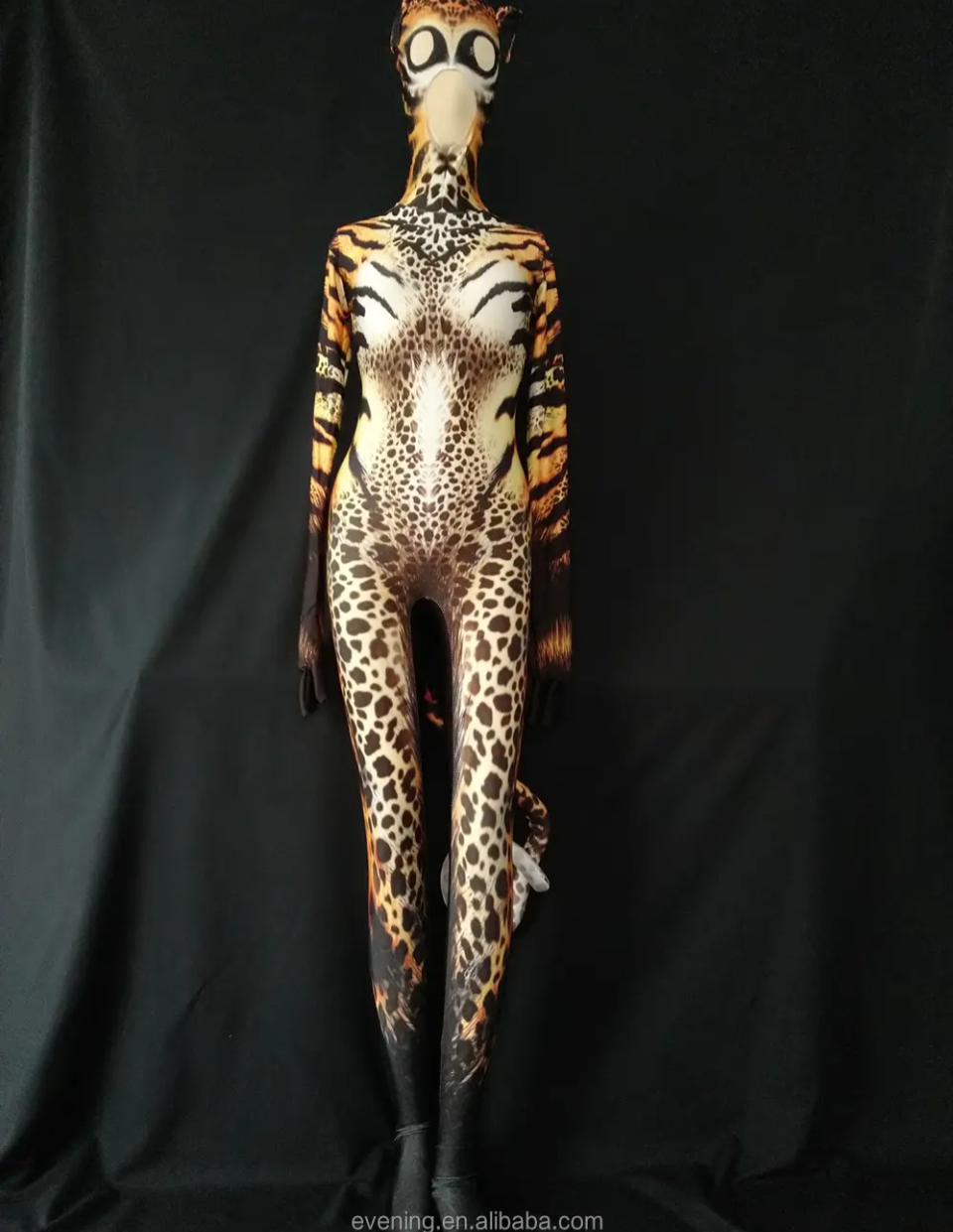 Tiger Jumpsuit Costume