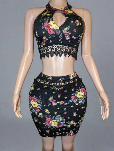 Flora 2 Piece Skirt Set- Prima Dons and Donnas